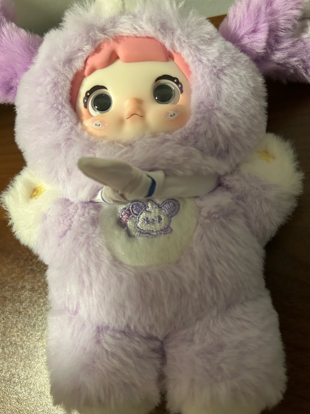 Hi TOY Nommi Baby Vinyl Plush Doll Series Sweetheart Bunny